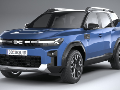 Dacia Bigster 2025 Modèle 3D
