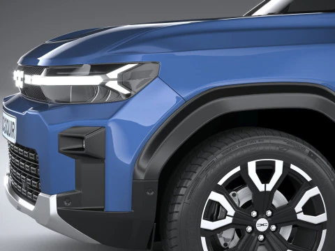 Dacia Bigster 2025 3D Model