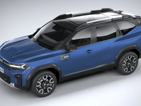 Dacia Bigster 2025 3D Model
