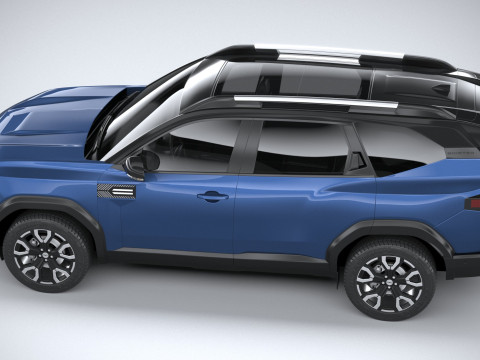Dacia Bigster 2025 Modèle 3D