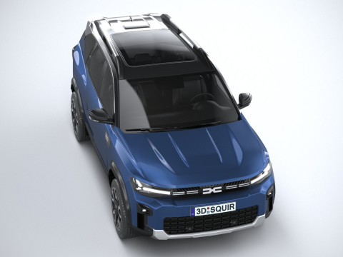 Dacia Bigster 2025 Modèle 3D