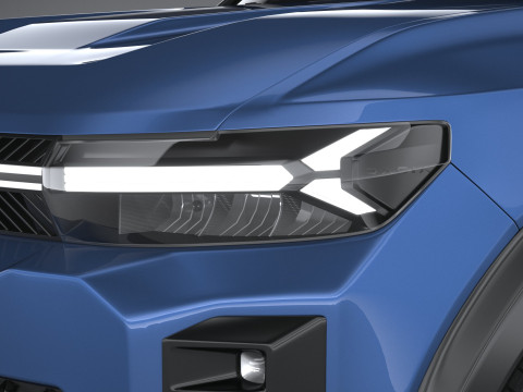 Dacia Bigster 2025 Modèle 3D