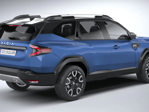 Dacia Bigster 2025 3D Model