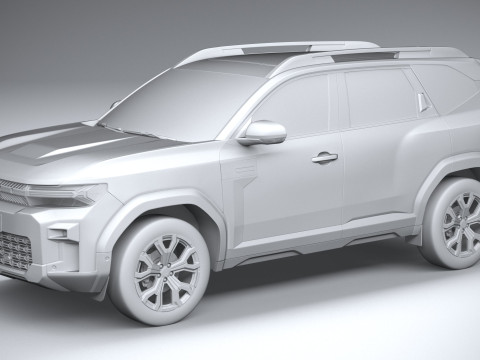 Dacia Bigster 2025 Modèle 3D