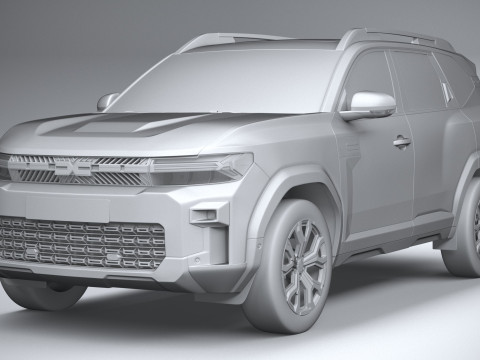 Dacia Bigster 2025 Modèle 3D