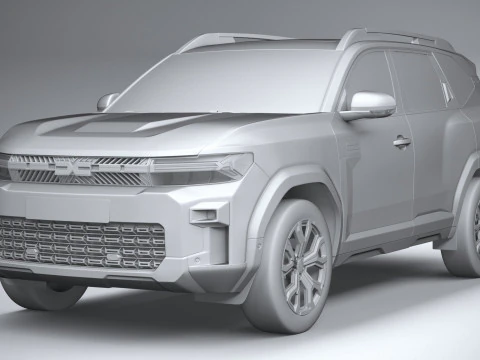 Dacia Bigster 2025 3D Model