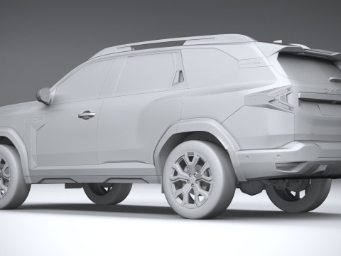 Dacia Bigster 2025 Modèle 3D