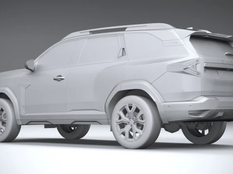 Dacia Bigster 2025 3D Model