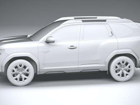 Dacia Bigster 2025 Modèle 3D