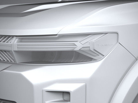 Dacia Bigster 2025 Modèle 3D