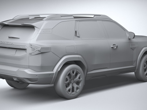 Dacia Bigster 2025 Modèle 3D