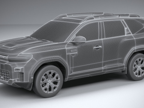 Dacia Bigster 2025 Modèle 3D
