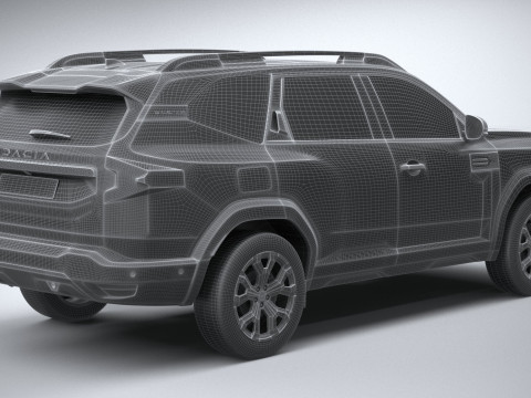Dacia Bigster 2025 Modèle 3D