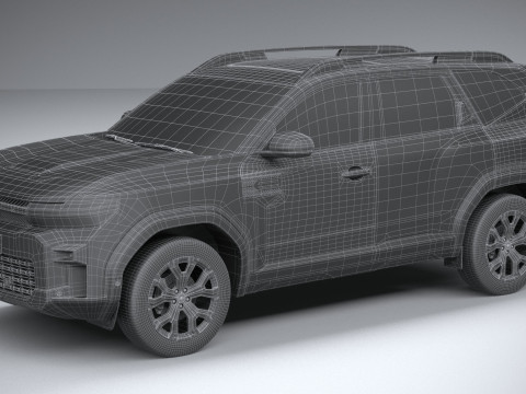 Dacia Bigster 2025 Modèle 3D