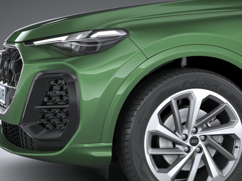 Audi Q5 Sportback S-Line 2025 3Dモデル