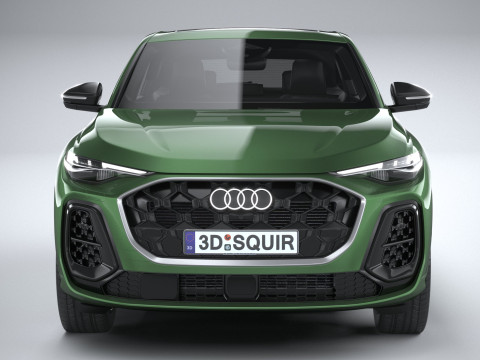 Audi Q5 Sportback S-Line 2025 3Dモデル