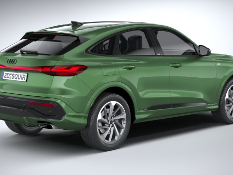 Audi Q5 Sportback S-Line 2025 3Dモデル