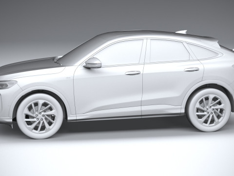 Audi Q5 Sportback S-Line 2025 3Dモデル