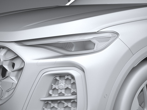 Audi Q5 Sportback S-Line 2025 3Dモデル