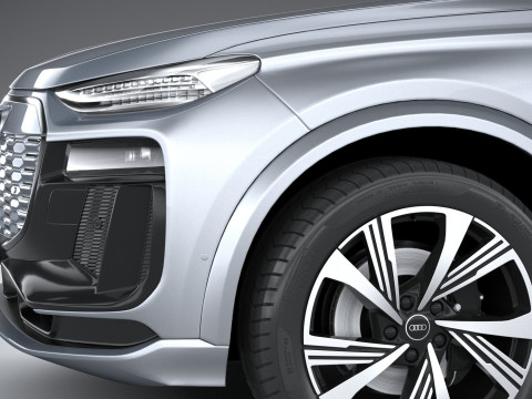Audi Q6 Sportback 2025 3D 모델