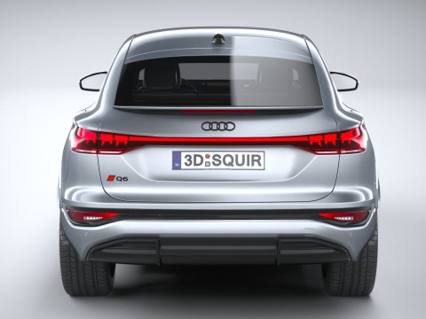 Audi Q6 Sportback 2025 3D 모델