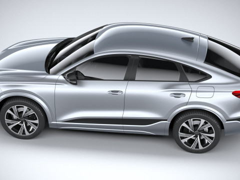 Audi Q6 Sportback 2025 3D 모델