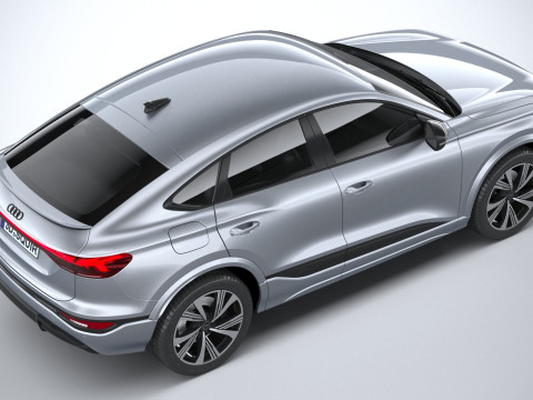 Audi Q6 Sportback 2025 3D 모델