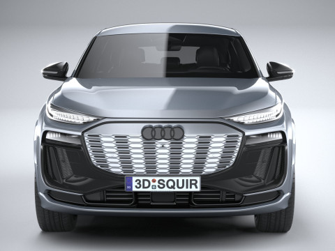 Audi Q6 Sportback 2025 3D 모델