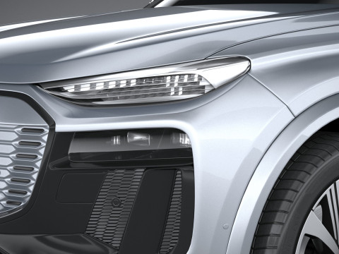 Audi Q6 Sportback 2025 3D 모델