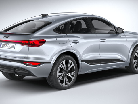 Audi Q6 Sportback 2025 3D 모델