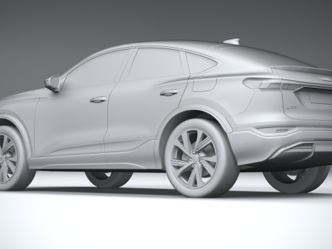 Audi Q6 Sportback 2025 3D 모델