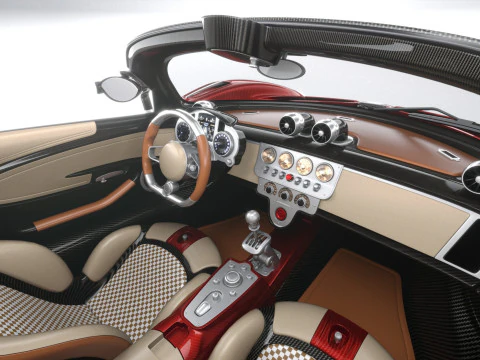 Pagani Utopia Roadster 2025 Modello 3D