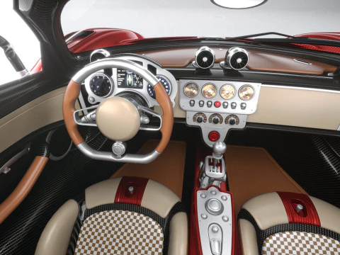 Pagani Utopia Roadster 2025 Modello 3D