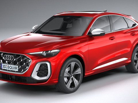 Audi SQ5 Sportback 2025 3Dモデル