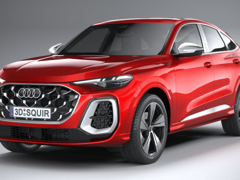 Audi SQ5 Sportback 2025 3Dモデル