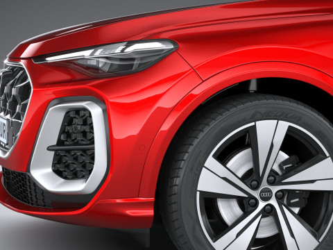 Audi SQ5 Sportback 2025 3Dモデル