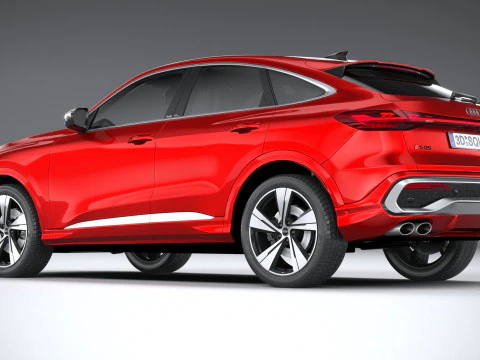 Audi SQ5 Sportback 2025 3D Model