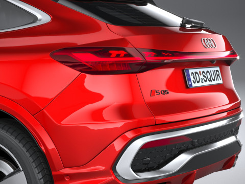 Audi SQ5 Sportback 2025 3Dモデル