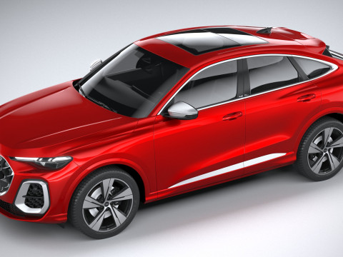 Audi SQ5 Sportback 2025 3Dモデル