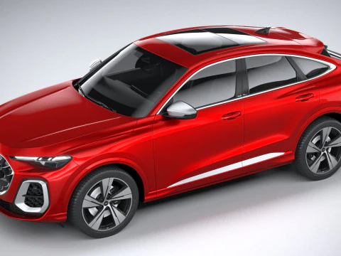Audi SQ5 Sportback 2025 3D Model