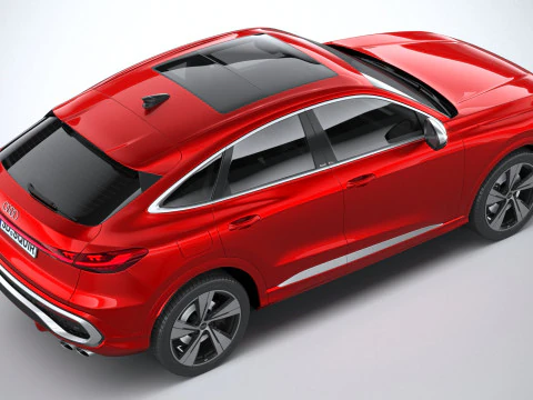 Audi SQ5 Sportback 2025 3D Model