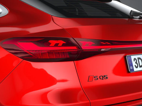 Audi SQ5 Sportback 2025 3D Model