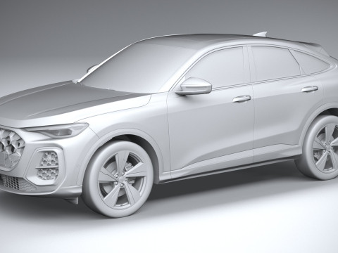 Audi SQ5 Sportback 2025 3Dモデル
