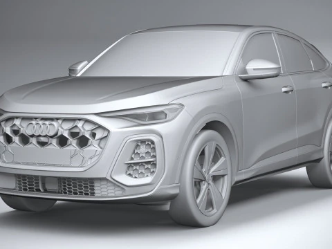 Audi SQ5 Sportback 2025 3D Model