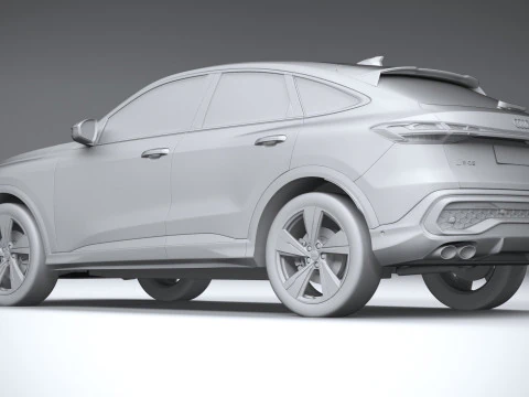 Audi SQ5 Sportback 2025 3D Model