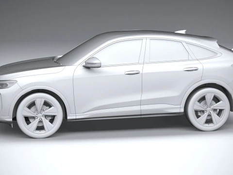 Audi SQ5 Sportback 2025 3D Model