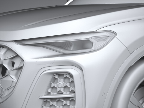 Audi SQ5 Sportback 2025 3Dモデル