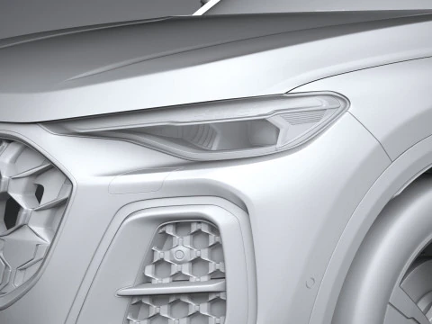 Audi SQ5 Sportback 2025 3D Model