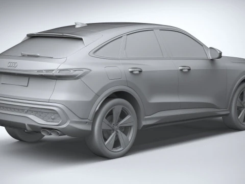 Audi SQ5 Sportback 2025 3D Model