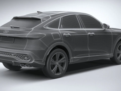 Audi SQ5 Sportback 2025 3D Model